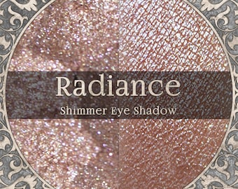 RADIANCE Eye Shadow: Schimmerndes helles Mauve-Braun, Vegan Kosmetik, TAT 5-6 Geschäft Tage