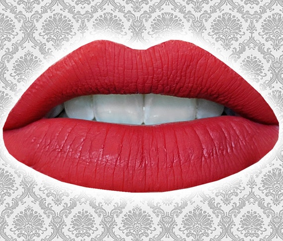 DESIRE Liquid Lipstick Matte Red Cherry Red Cool Red 