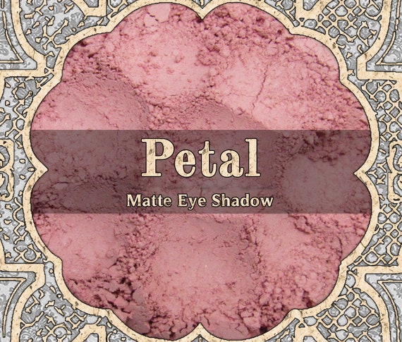 PETAL Eye Shadow Matte Pastel Pink Eyeshadow Warm Carnation Pink