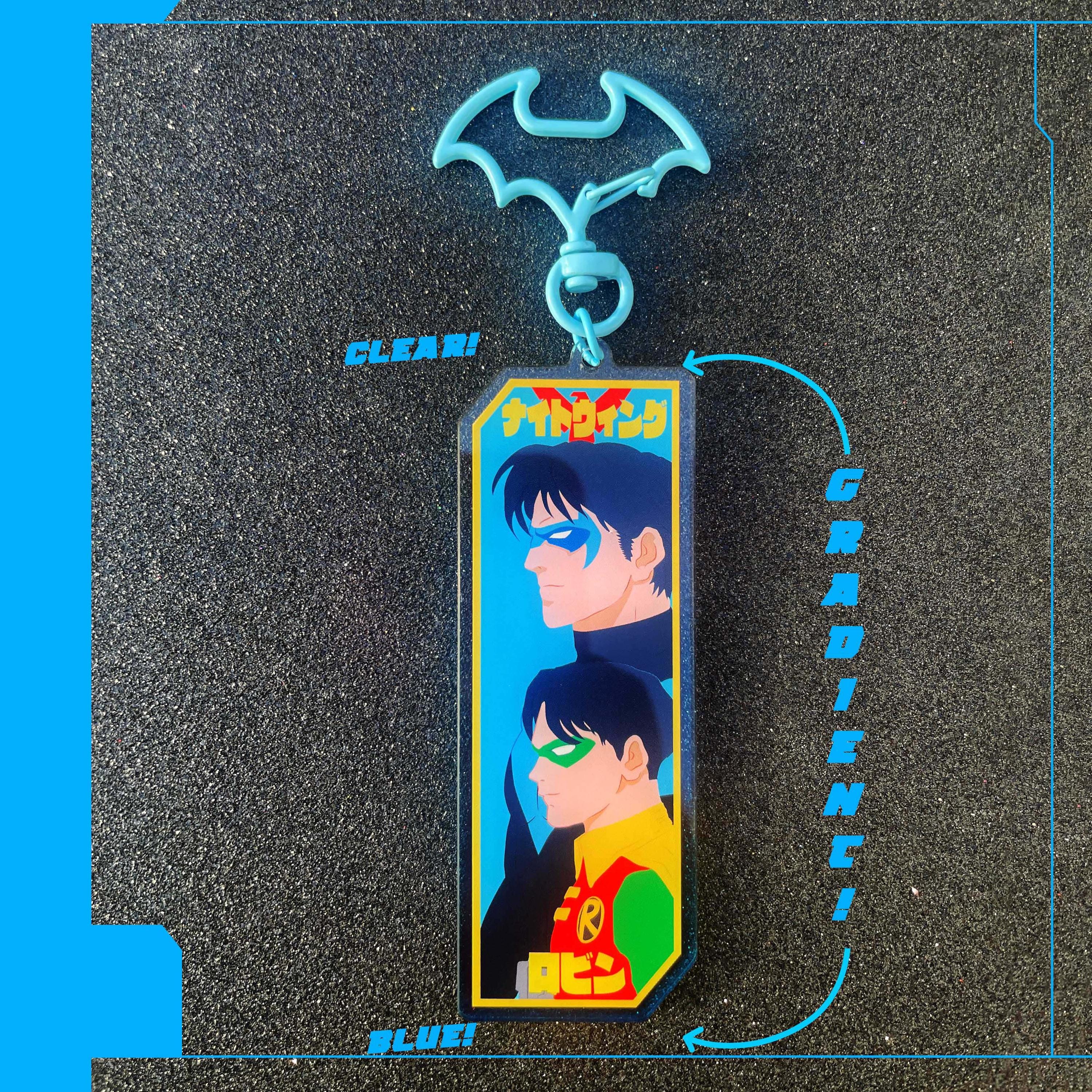 BATBOYS Reversible Keychains/charms! - Etsy