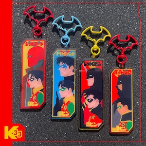 BATBOYS Reversible Keychains/Charms!
