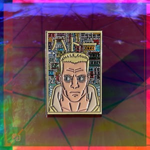 攻殻機動隊 バトー エナメルピン