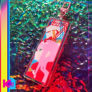 Zero Two Reversible Keychain!