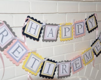 Retirement is Sweet Cupcake Toppers | Etsy