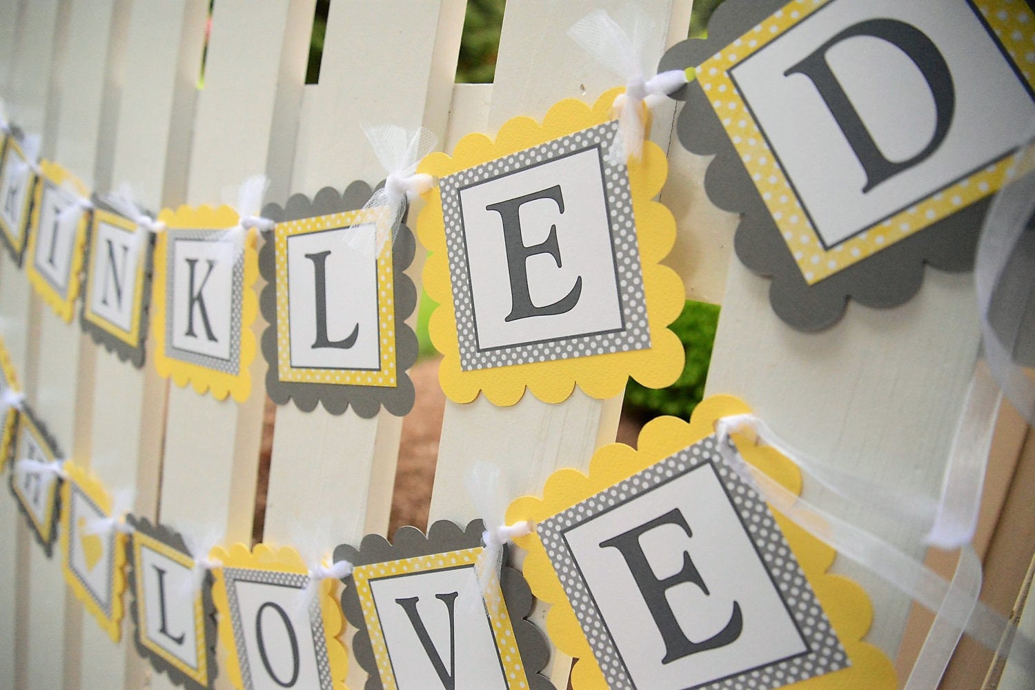 Sprinkled With Love Baby Shower Banner Baby Boy Sprinkle With Etsy