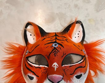 Tiger Therian Maske