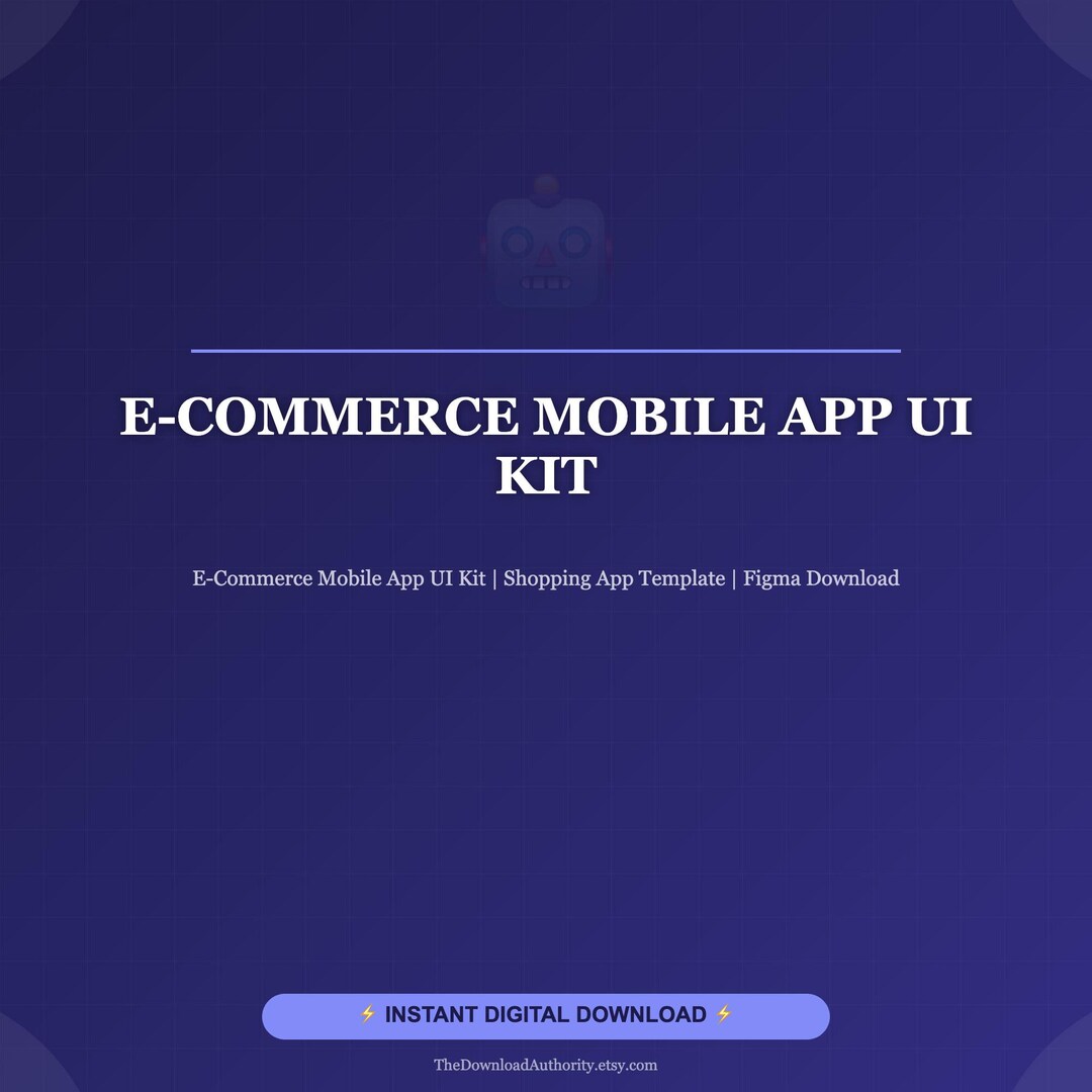 E-commerce Mobile App UI Kit | Shopping App Template | Figma Download ...