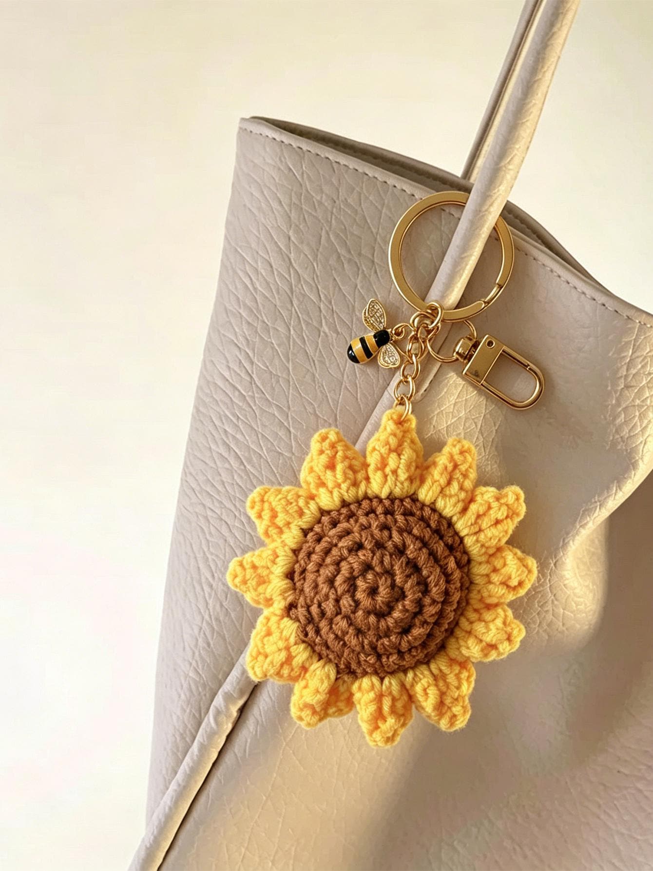 ひまわりのキーホルダー - Etsy 日本