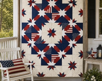 Freedom Flame Quilt Pattern
