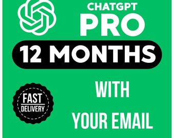 ChatGPT Pro Workspace 1 Year private account | Chatgpt 5.4 | Full Access | Instant Digital Delivery