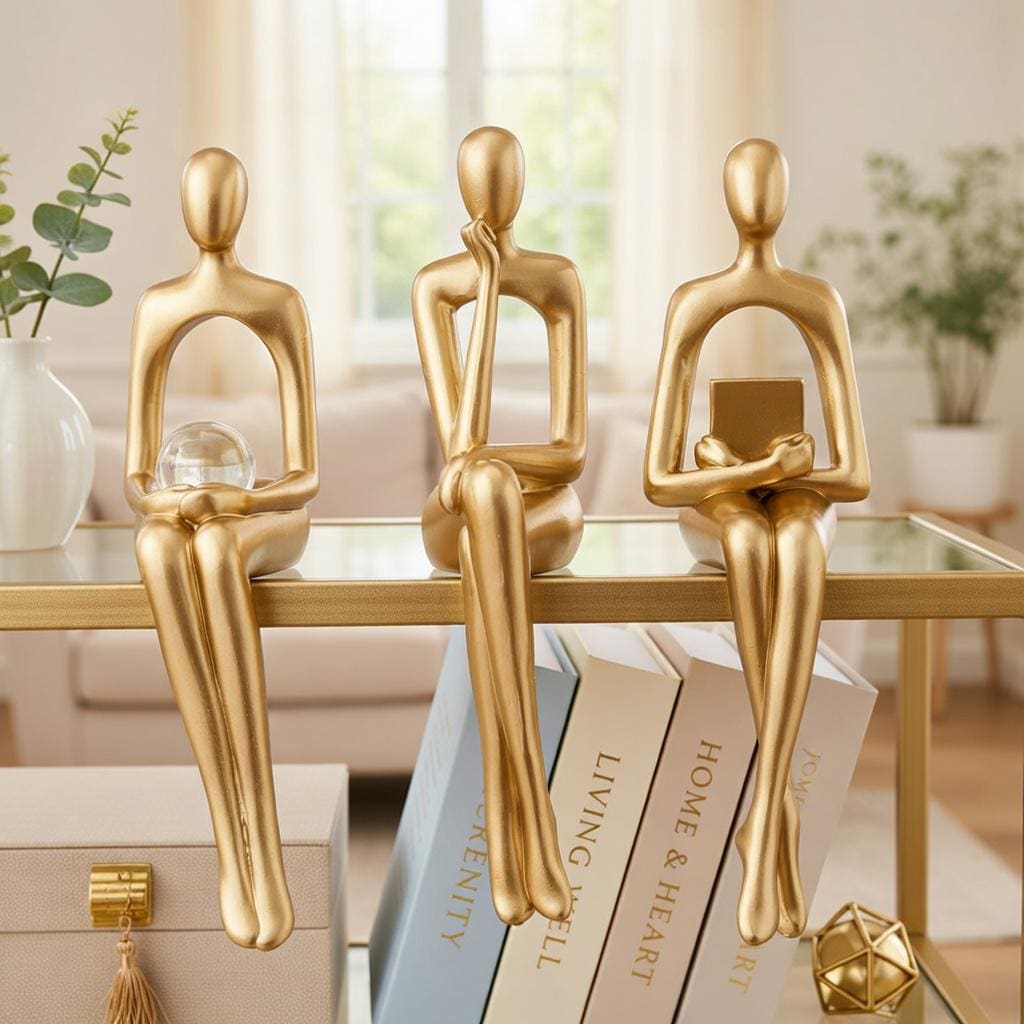 Deko Wohnzimmer Gold