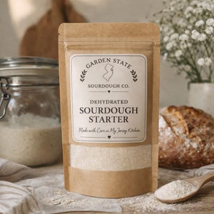 Lievito madre disidratato / Semplice, adatto ai principianti / Pane fatto in casa in modo facile