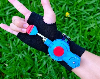 Spider-Man Web Shooters Bracelet for Kids, Spider Cosplay Toy for Roleplay & Halloween, Superhero Style Wrist Gadget