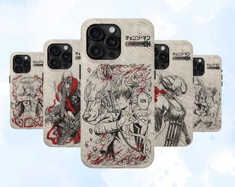 Chainsaw Man Denji Reze Phone Case Bomb Girl Anime Art Impact Protection for iPhone Samsung