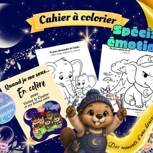 Interactive workbook to help children tame anger