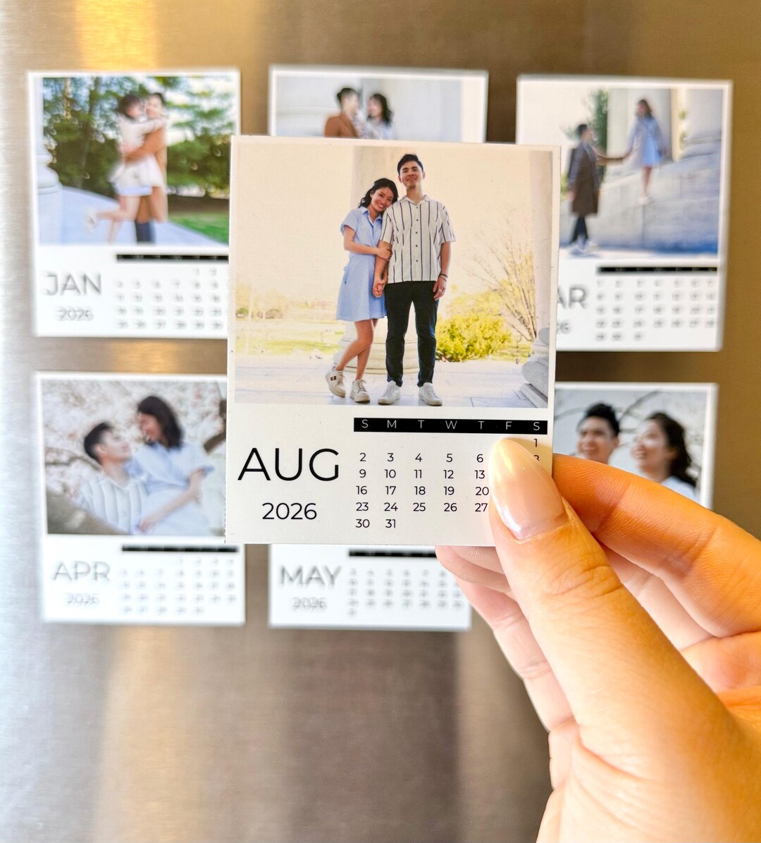 Custom Calendar Magnets | Glossy, Laminated Personalized Calendars ...
