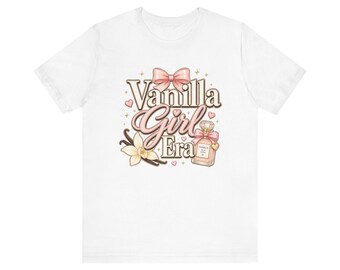 バニラガール時代のTシャツ｜かわいいバニラ香水のイラスト