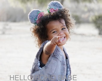 Mouse -Handmade Faux Fur Costume - Halloween - Made to order - Handmade in the USA -Girls - Boys - Fall - Dress Up - Birthday