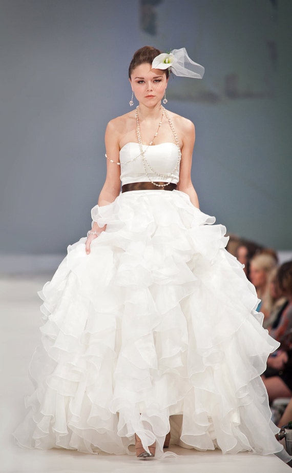 Items similar to Charleston wedding dress, designer ...