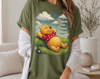 Disney Pooh Freedom Shirt, Walking Into Freedom Tee, Juneteenth 1865 Sweatshirt, Unisex Tee Youth Toddler Gift
