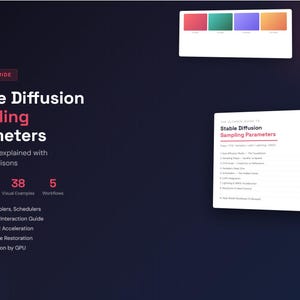 Guía de parámetros de muestreo de difusión estable / Configuración SDXL (Descarga en PDF)