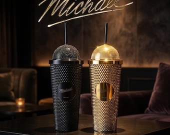 King of Pop Michael Jackson roestvrijstalen beker, Michael Jackson diamanten waterglas, MJ-gerelateerde memorabilia, verzamelcadeau fan
