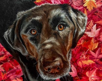 Original Acrylic painting 'Constance'