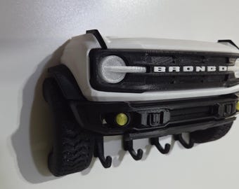 Bronco 6:e generationens nyckelhållare. Väggkonst, entré, man cave.