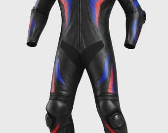 Custom Motorcycle Racing Suit Men Women | Leather Motorbike Riding Suit |