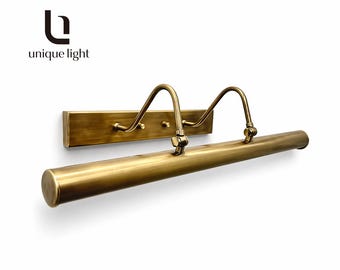 Vintage Gold Gallery Light – Painting Display Lighting Fixture Modern Brass Antique Light Wall Decorative light