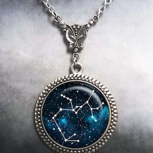 Sagittarius Constellation necklace, Sagittarius necklace Celestial jewelry Zodiac jewelry star constellation astrology birthday gift