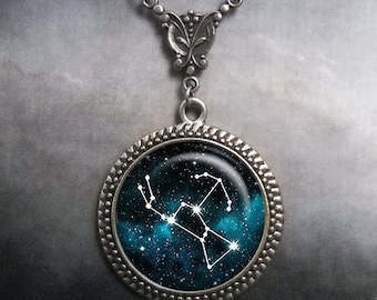 Orion Constellation necklace, Orion's Belt star constellation astronomy gift night sky celestial jewelry astronomist gift