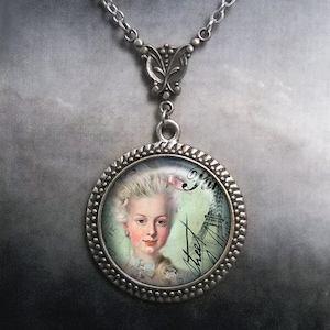 Marie Antoinette necklace, Marie Antoinette jewelry French queen necklace Queen jewelry Queen of France