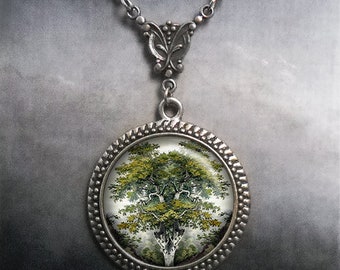 Yggdrasil World Tree necklace, tree jewelry Yggdrasil Norse mythology World Tree jewelry sacred tree necklace symbolic pagan jewelry G65