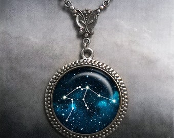 Aquarius Constellation necklace, Aquarius necklace Celestial jewelry Zodiac jewelry Zodiac necklace star constellation astrology gift