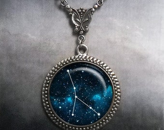 Cancer Constellation necklace, Cancer necklace Celestial jewelry Zodiac jewelry Zodiac necklace star constellation astrology gift
