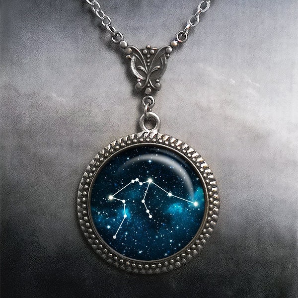 Aquarius Constellation necklace, Aquarius necklace Celestial jewelry Zodiac jewelry Zodiac necklace star constellation astrology gift