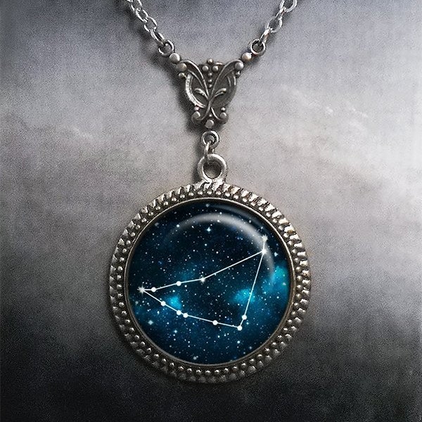Capricorn Constellation necklace, Capricorn necklace Celestial jewelry Zodiac jewelry Zodiac necklace star constellation astrology gift