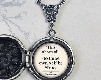 Details about   Shakespeare Quote Cabochon Glass Silver Pendant Keychain Fashion Jewelry 