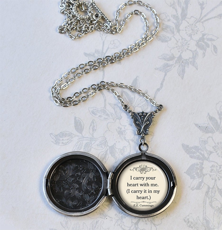 I carry your heart with me i carry it 2024 in my heart locket