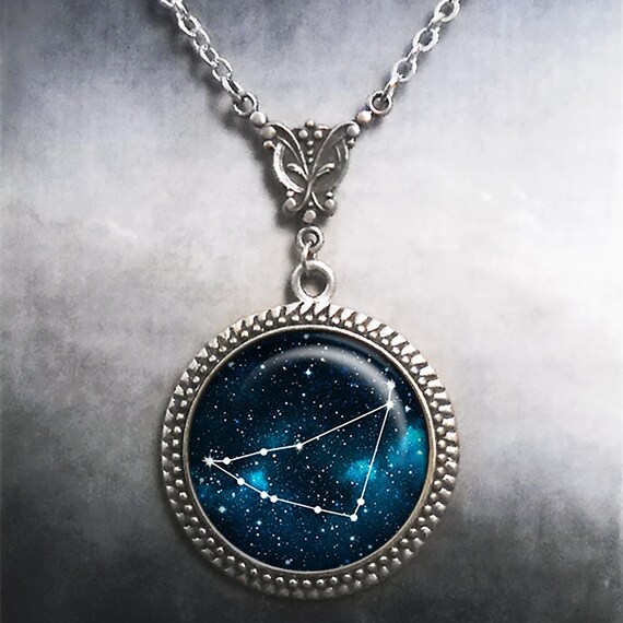 Capricorn Constellation necklace, Capricorn necklace Celestial jewelry Zodiac jewelry Zodiac necklace star constellation astrology gift