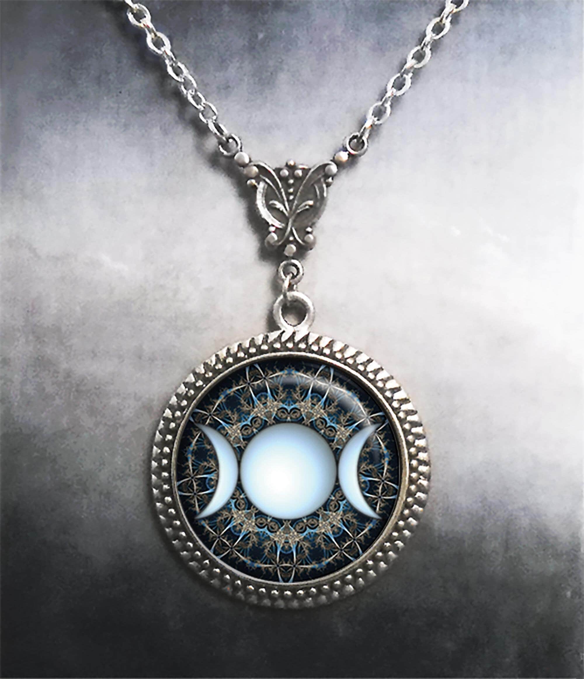 Triple Goddess Necklace - Etsy