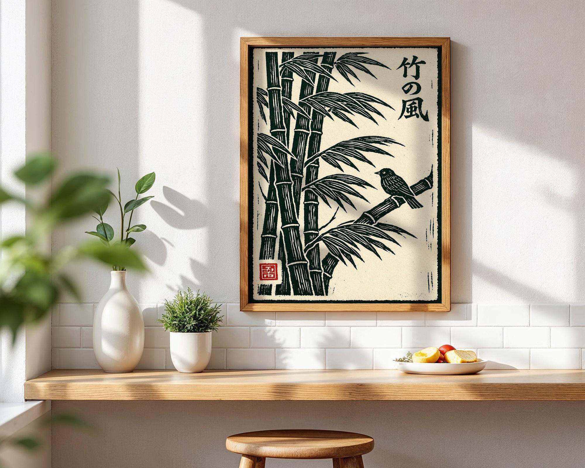 道化師の顔　ヴィンテージ・リトグラフ Vintage Japanese Lithograph - Etsy