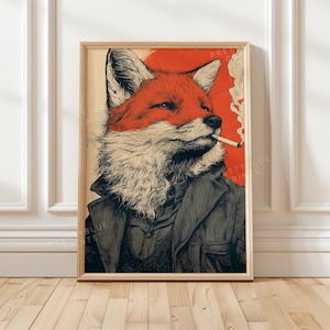 fox smoking a cigarette Amazon.com: Pullover Hoodie : Clothing, Shoes & Jewelry Smoking Fox - Etsy