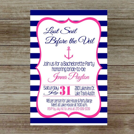 Pack Of 10 with FREE Enevelopes HP203 Personalised Hen Party Invitation Invite Party Do Night Weekend