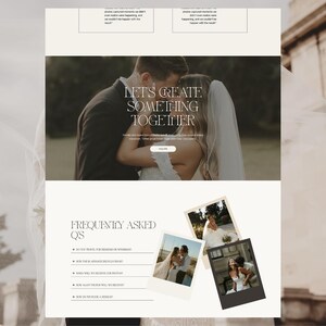 Elementor Wordpress Template für Hochzeitsfotografie-Feminines Wordpress Theme-Modern Business Website-Elementor Portfolio Website-Isla Theme Bild 7