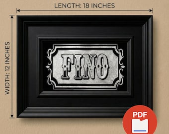 Dibujo digital de "NOMBRE" dorado sobre vidrio