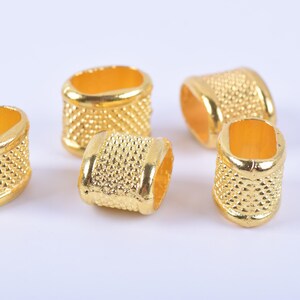 4 Colors Avai.20pcs Slider Spacer Beads for Licorice Leather 10.5mmx6.3mm image 5