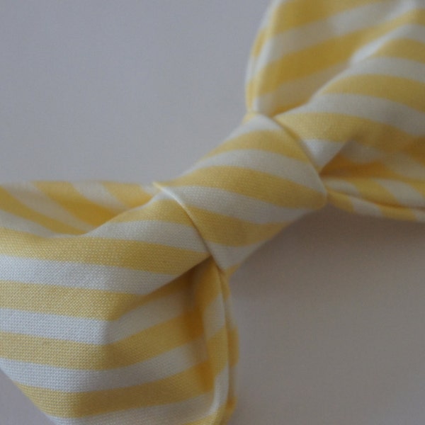 infant/toddler/boys/men mellow yellow bow tie