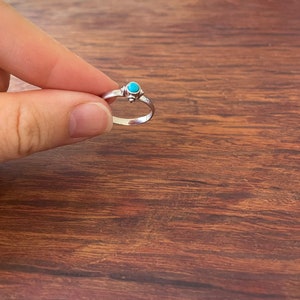 Vintage Turquoise Stacking Ring